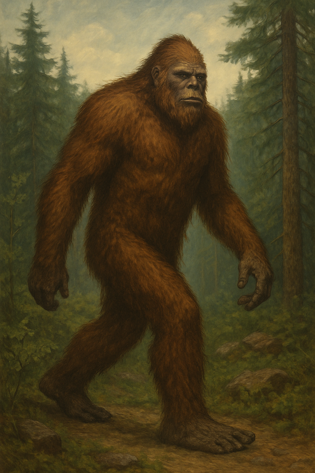 Bigfoot in Art: From Myth to Modern Canvas