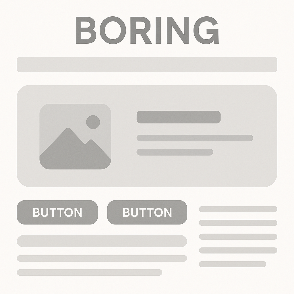 Why Clean Design Is Overused and Lacking Soul