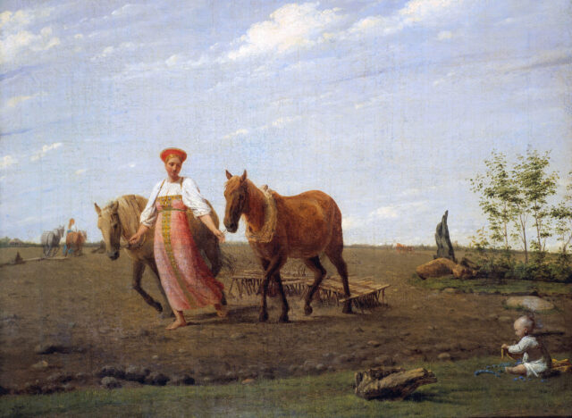 Horses in Russian and French Realist Painting