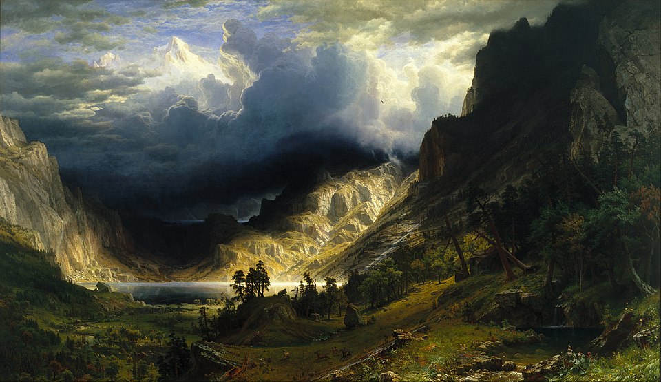 "Mount Rosalie," by Albert Bierstadt, 1866.