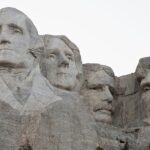 Mount Rushmore, in the Black Hills of South Dakota.