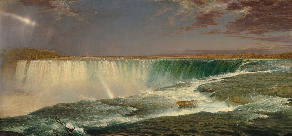 "Niagara Falls," by Frederic Edwin Church.