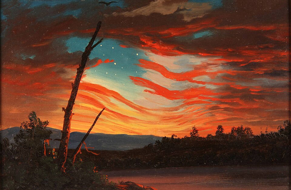 "Our Banner In The Sky," by Frederic Edwin Church.