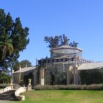 The Palm House in the Adelaide Botanic Garden, Adelaide, Australia.