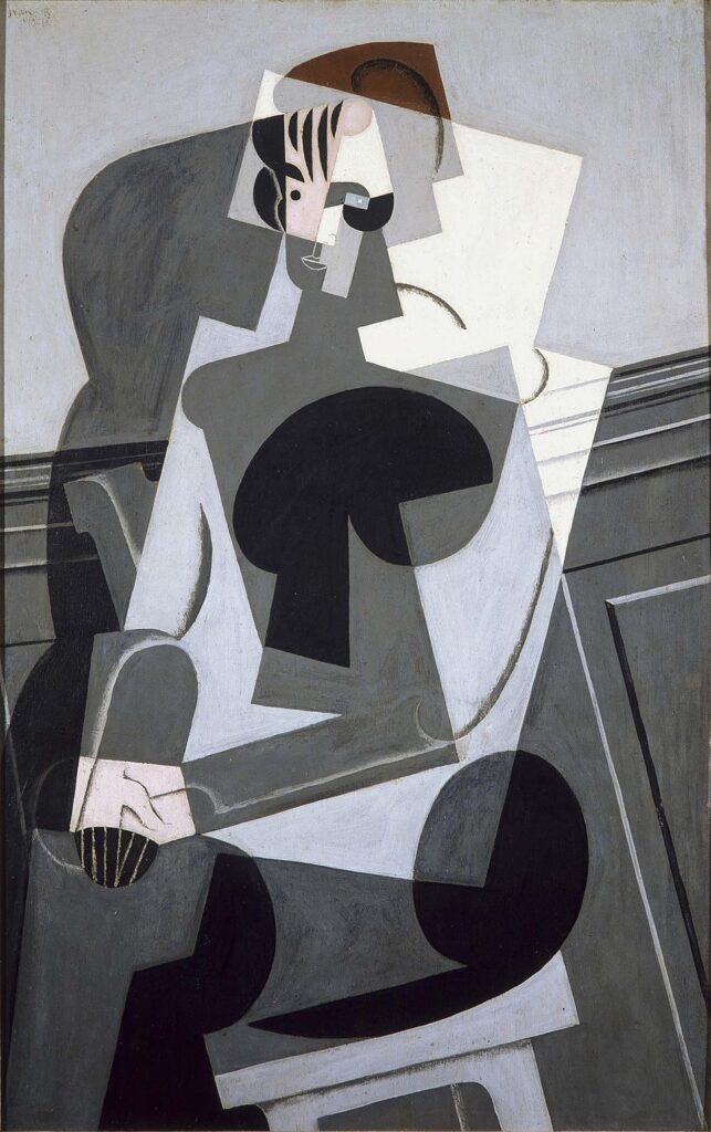 "Portrait Of Josette," by Juan Gris, 1916.