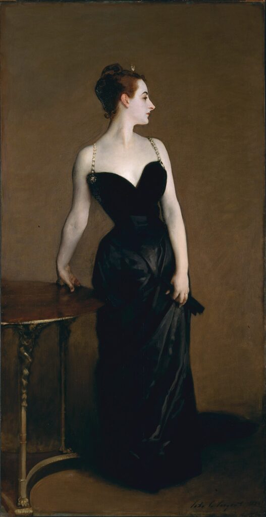 "Portrait Of Madame X," by John Singer Sargent, 1884.