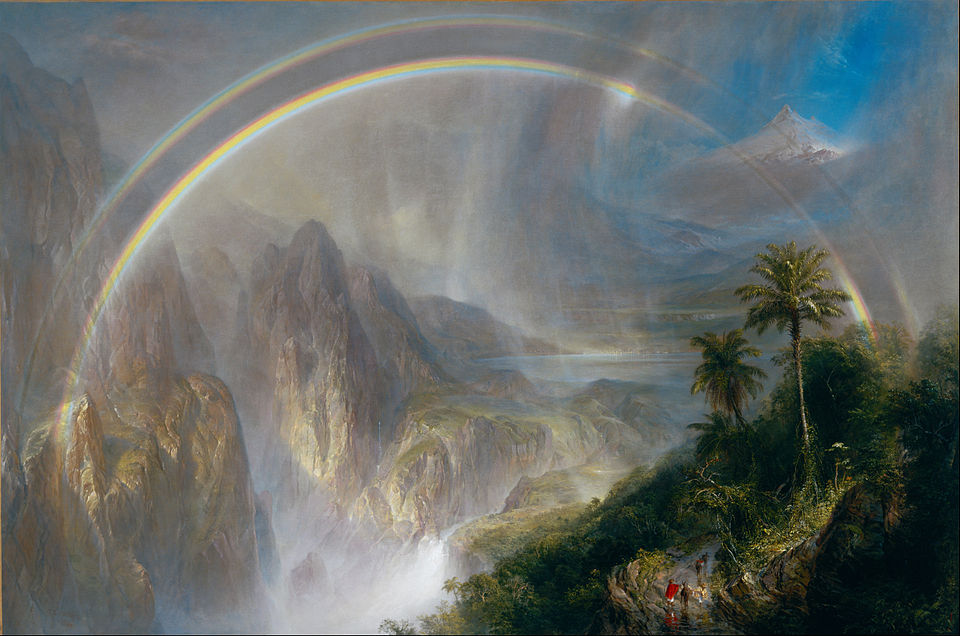 "Rainy Season In The Tropics," by Frederic Edwin Church.