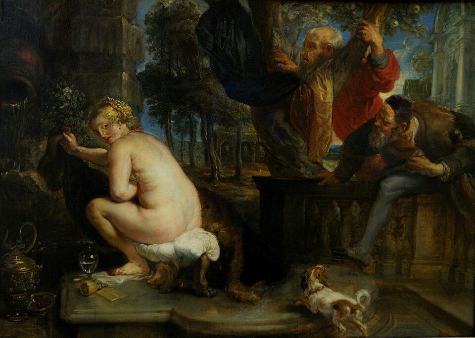 "Susanna And The Elders," by Peter Paul Rubens.