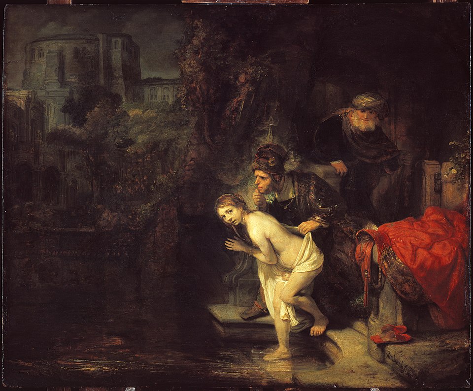 "Susanna And The Elders," by Rembrandt.