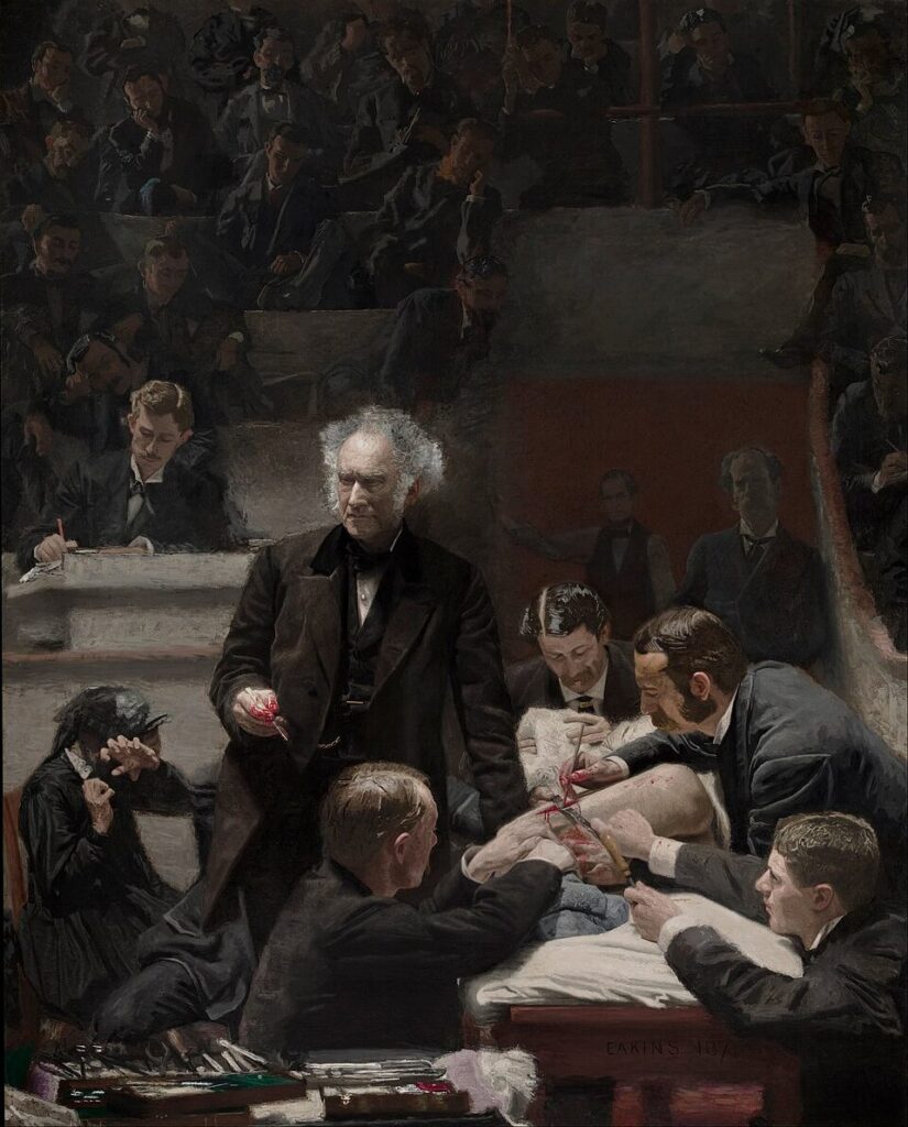 "The Gross Clinic," by Thomas Eakins, 1875.