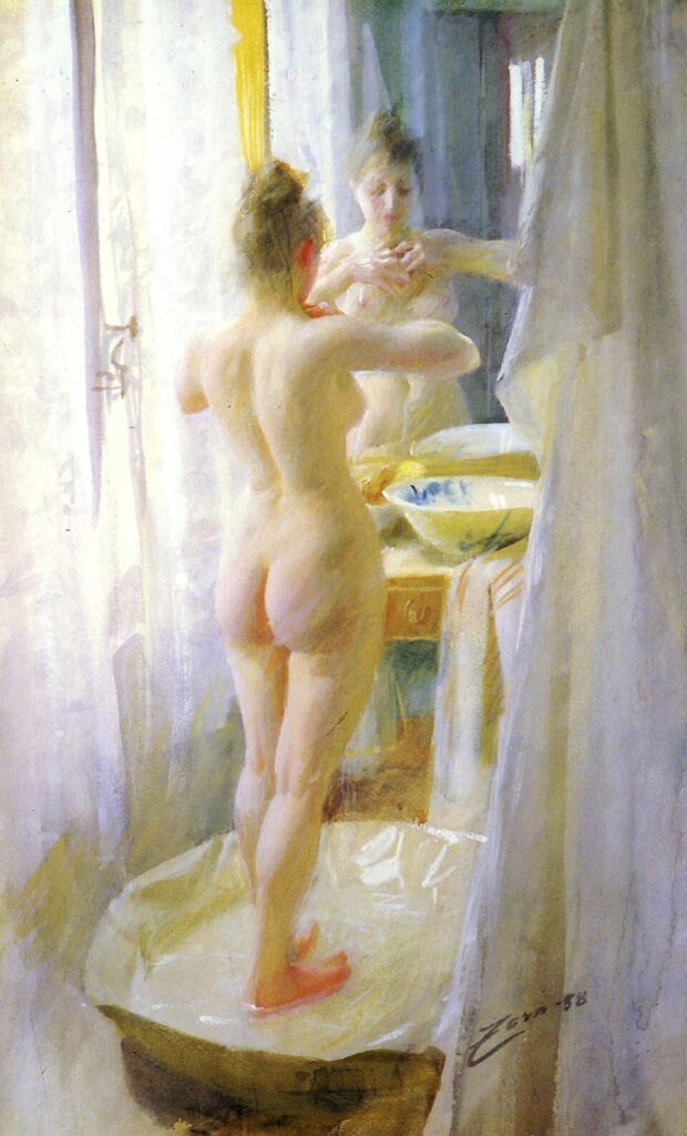 "The Tub," by Anders Zorn