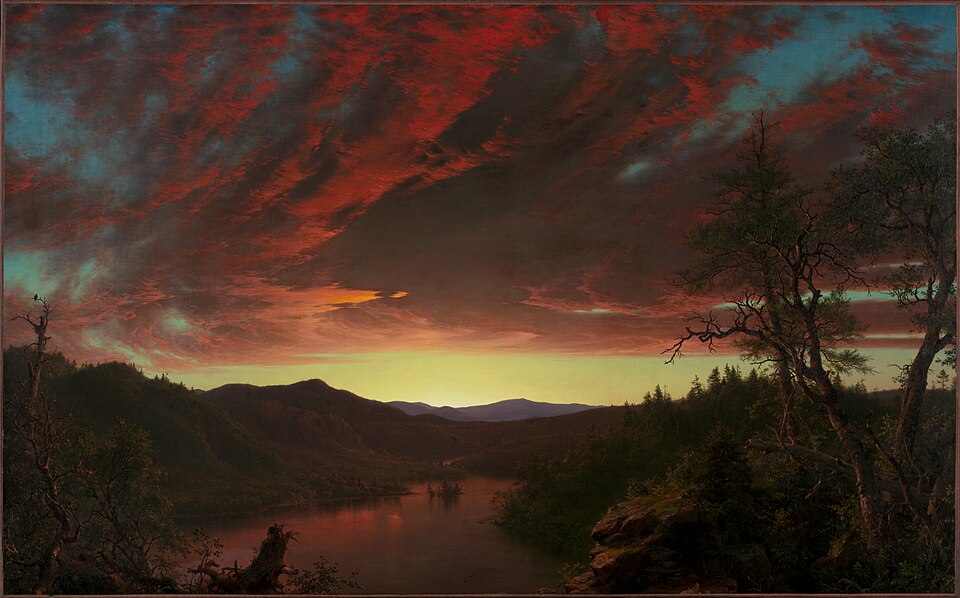 "Twilight In The Wilderness," by Frederic Edwin Church.