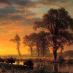 "Western Kansas," by Albert Bierstadt, 1875.