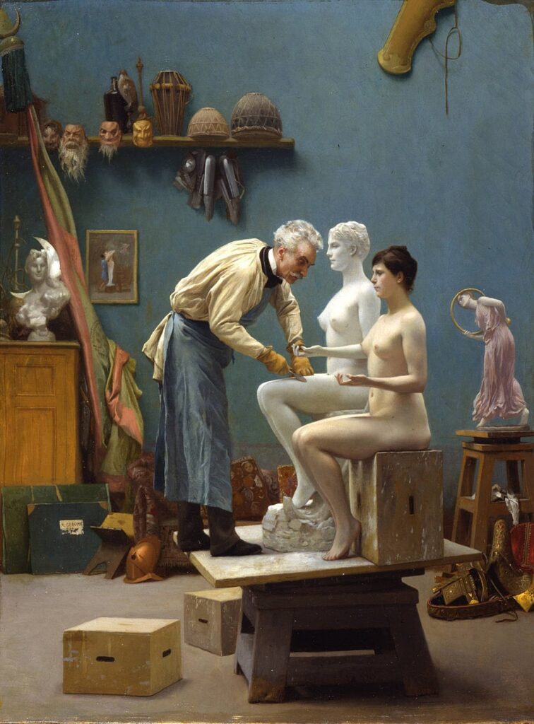 "Working In Marble," by Jean-Léon Gérôme.