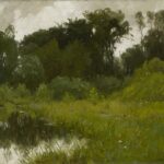 "After Rain On Minnehaha Creek," by Alexis Jean Fournier.