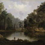 "Blue Hole Flood Waters, Little Miami River," by Robert S. Duncanson.