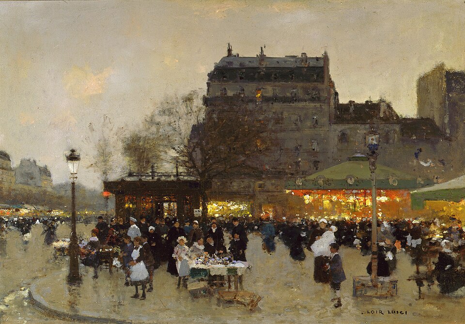 "Carousel De La Porte Doree," by Luigi Loir.