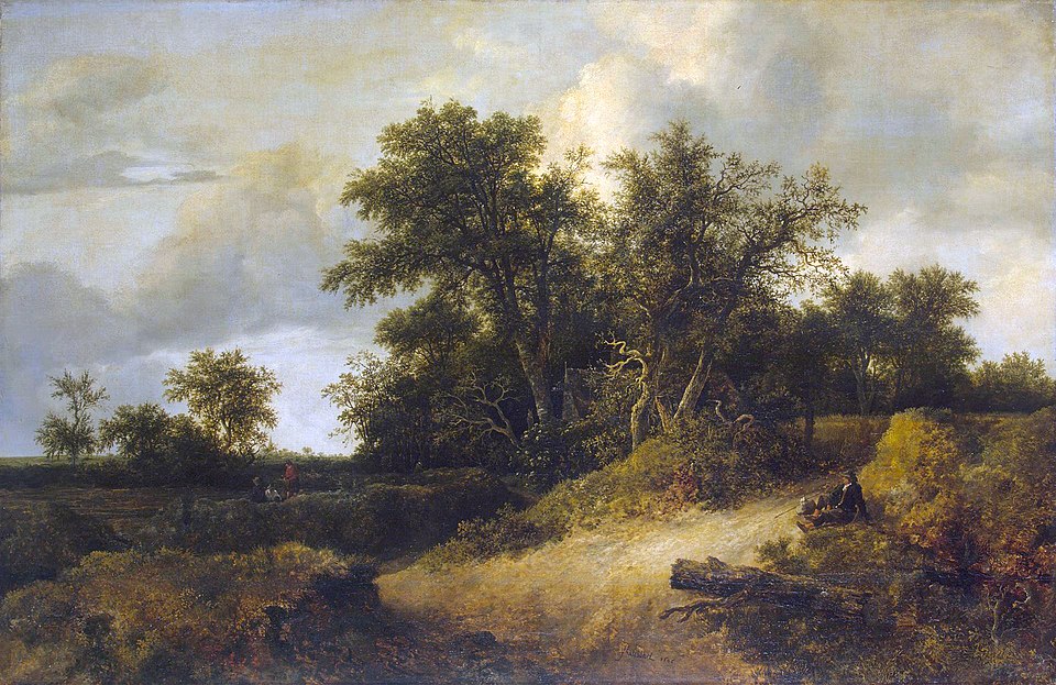 "Dune Landscape," by Jacob Van Ruisdael.