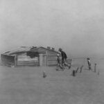US government image showing Dust Bowl era Oklahoma.
