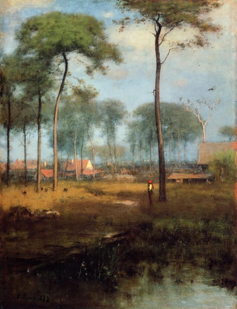 "Early Morning, Tarpon Springs," by George Inness.