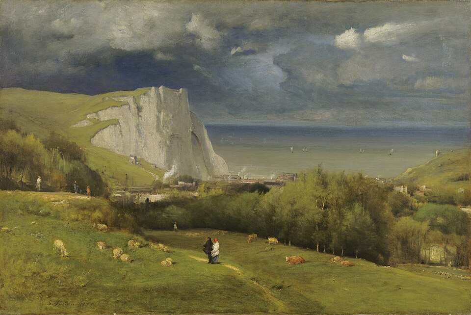 "Etretat," by George Inness, 1875.