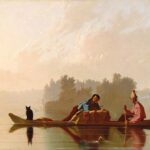 "Fur Traders Descending The Missouri," by George Caleb Bingham.