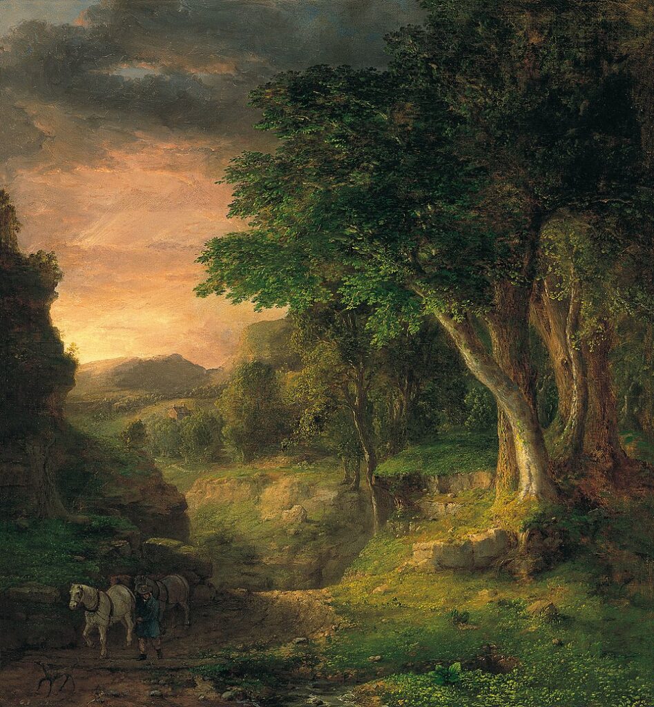 "In The Berkshires," by George Inness.