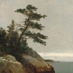 "The Old Pine, Darien, Connecticut," by John Kensett.