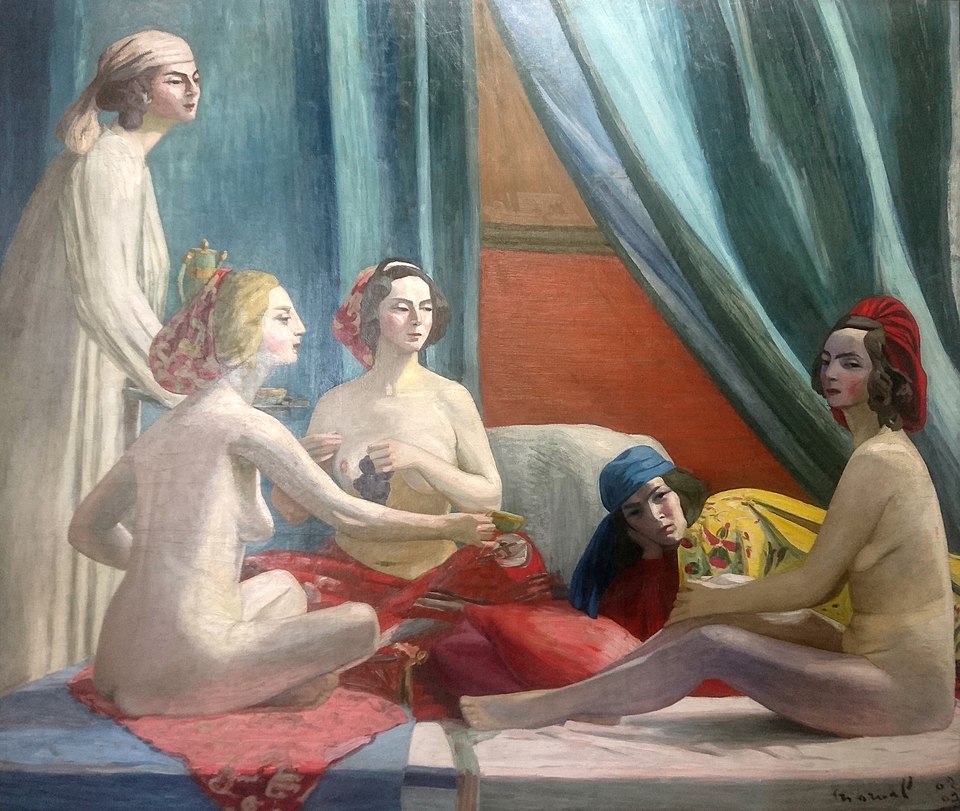 "Les Odalisques," by Jacqueline Marval.