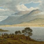 "Mount Wellington And Hobart Town From Kangaroo Point," by John Glover, 1834.