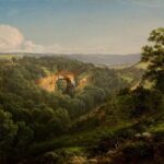 "Natural Bridge, Virginia," by David Johnson.