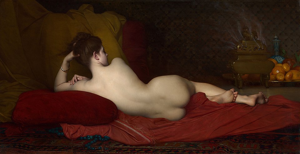 "Odalisque," by Jules Joseph Lefebvre.