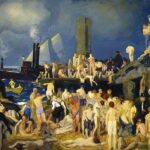 "River Front," by George Bellows, 1915.