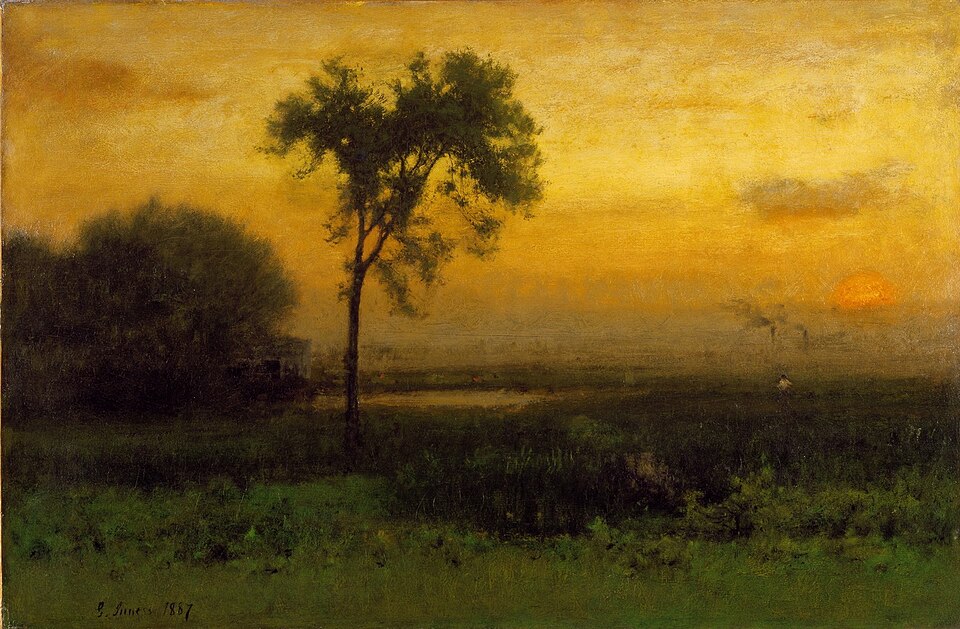 "Sunrise," by George Inness.