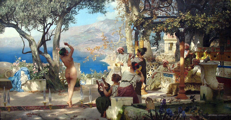 "Tanz Der Schwerter Anagoria," by Henryk Siemiradzki.