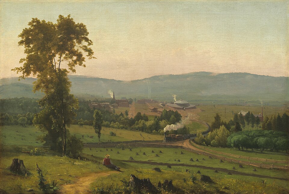 "The Lackawanna Valley," by George Inness, 1856.