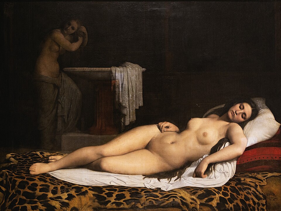 "The Odalisque," by Dominique Louis Féréol Papety.