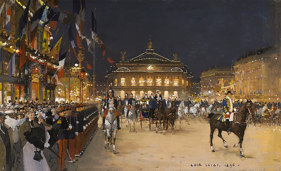 "The Opera," by Luigi Loir.