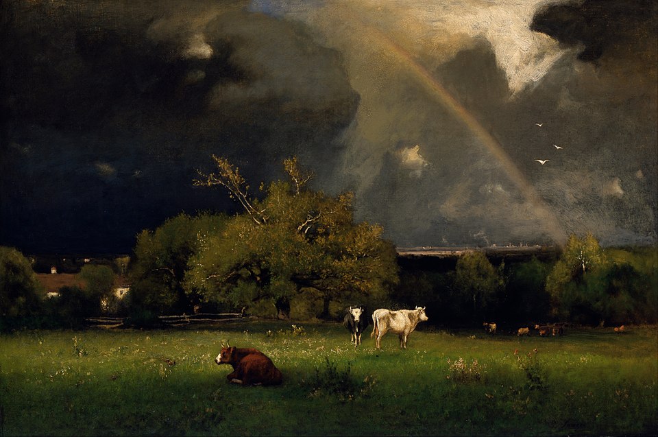 "The Rainbow," by George Inness.