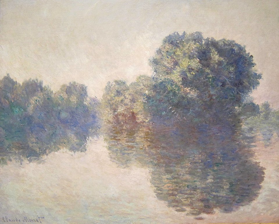 "The Seine At Giverny," by Claude Monet.