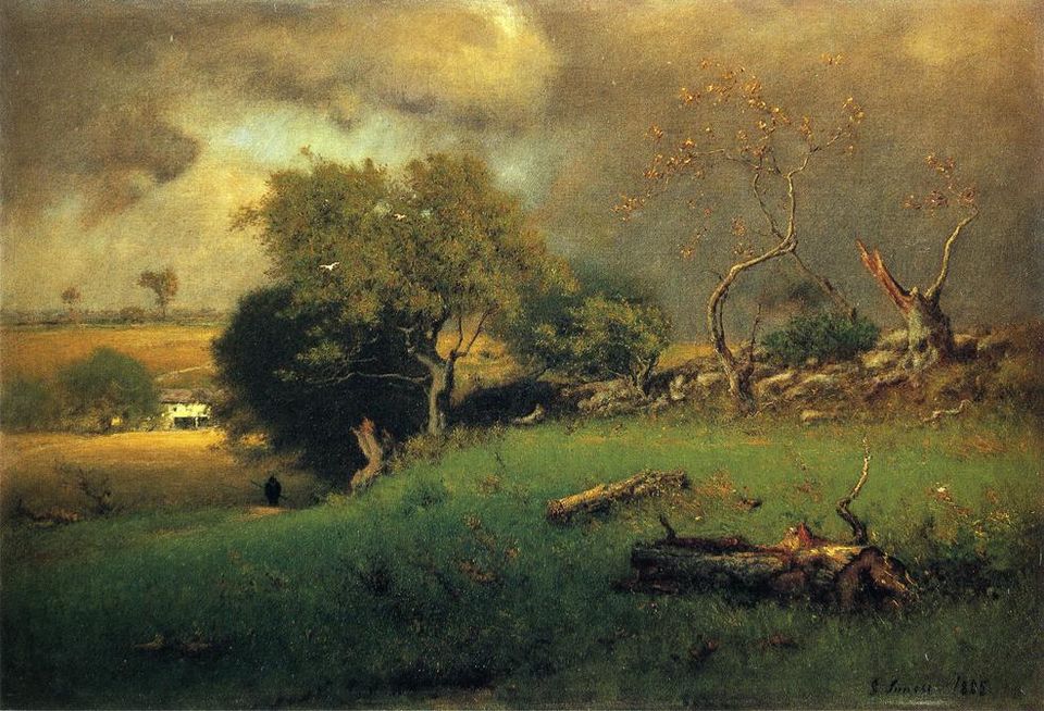 "The Storm," by George Inness, 1885.