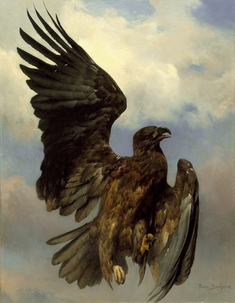 "The Wounded Eagle," by Rosa Bonheur, 1870.