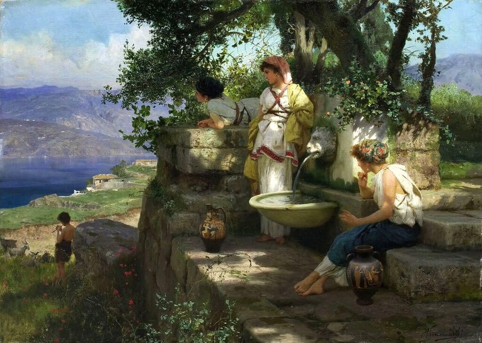 "U źródła," by Henryk Siemiradzki.