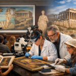 Universities teach art conservation.