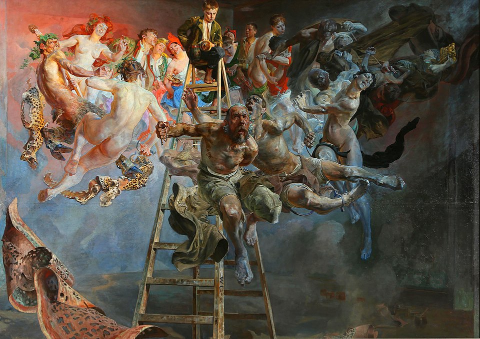 "Vicious Circle," by Jacek Malczewski.