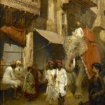 "Promenade On An Indian Street," by Edwin Lord Weeks.