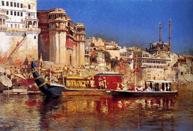 "The Barge Of The Maharaja Of Benares," by Edwin Lord Weeks, c1883.