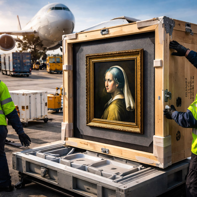 How Art Is Transported Between Countries Safely