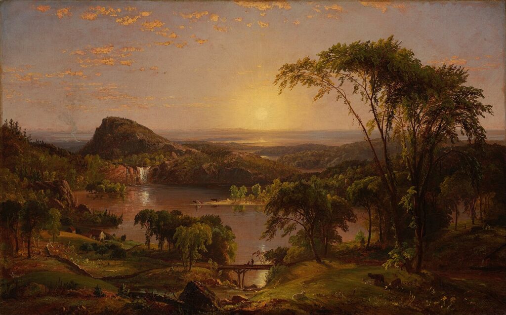 "Summer Lake, Ontario," by Jasper Francis Cropsey.