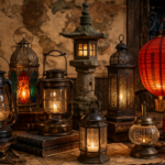 The art of traditional lanterns.